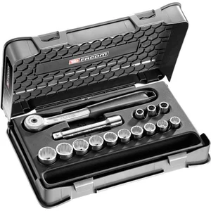 FACOM Coffret mixte cliquets et douilles (Ref: S.151-1P12)