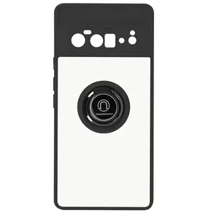 Avizar Coque pour Google Pixel 6 Pro Bi-matière Bague Métallique Suppo... pas cher