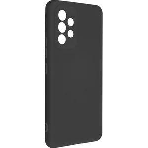Coque pour Samsung Galaxy A53 5G Silicone Semi-rigide Finition Soft-touch Fine Avizar Noir pas cher