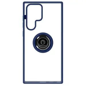 Comparateur de prix : Coque pour Samsung Galaxy S22 Ultra Bi-matière Bague Métallique Suppor...