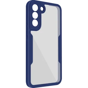 Avizar Integraal Hoesje Geschikt voor Samsung Galaxy S22 Achterkant plexiglas, blauw, Blauw pas cher