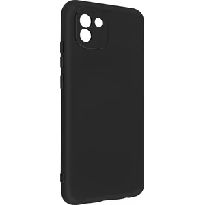 Coque pour Samsung Galaxy A03 Silicone Semi-rigide Finition Soft-touch Fine Avizar noir pas cher