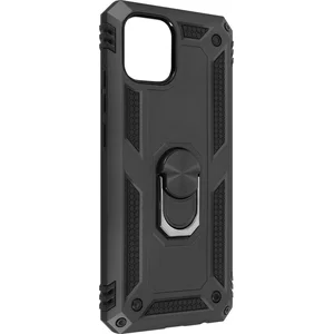Geschikt voor Samsung Galaxy A03 Hybrid Case Video Support Ring zwart pas cher