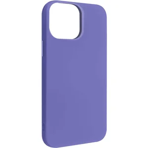 Coque pour iPhone 14 Pro Silicone Semi-rigide Finition Soft-touch Fine Avizar violet pas cher