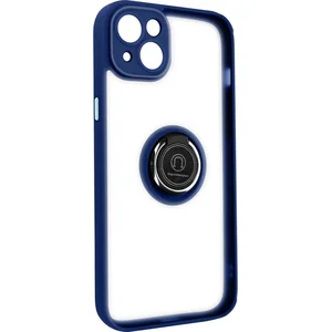 Coque pour iPhone 14 Plus Bi-matière Bague Métallique Support Vidéo Av... pas cher