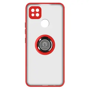 AVIZAR Coque pour Xiaomi Redmi 10A Bi-matière Bague Métallique Support Vidéo ... pas cher