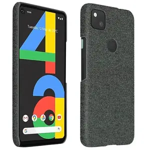 Avizar Coque pour Google Pixel 4A Rigide Finition Tissu Ultra-fine Lav... pas cher