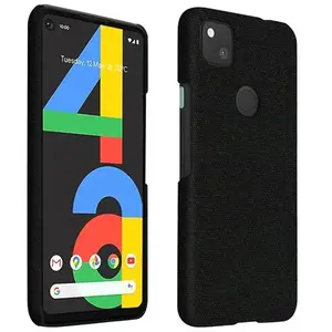 Avizar Coque pour Google Pixel 4A Rigide Finition Tissu Ultra-fine Lav... pas cher