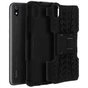 Comparateur de prix : Avizar Coque pour Xiaomi Redmi 7A Bi matière Rigide et Silicone Béquil...