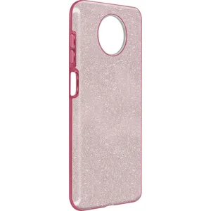 Avizar Coque pour Xiaomi Redmi Note 9T 5G Design Paillette Amovible Silicone Rose