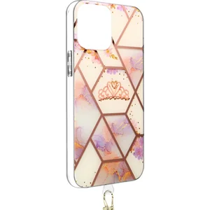 Avizar Coque pour iPhone 11 Pro Motif géométrique avec Cordon Amovible... pas cher