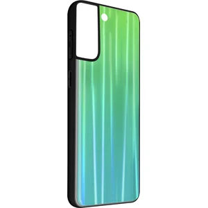 Avizar Coque pour Samsung Galaxy S21 Plus Bi-matière Holographique Bri... pas cher