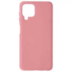 Geschikt voor Samsung Galaxy A22/M32/M22 hoesje Siliconen met Soft-touch afwerking roze pas cher