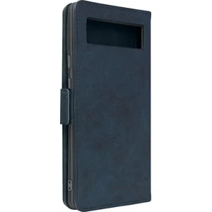 Merkloos / Sans marque Geschikt voor Google Pixel 6 Wallet Videohouder Magnetisch Tab blauwVendu parbol