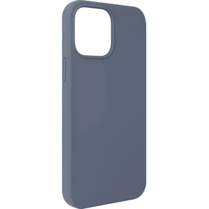 Geschikt voor Apple iPhone13 Pro Max hoesje Siliconen met Soft-touch afwerking grijs pas cher