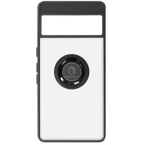 Coque pour Google Pixel 7 Pro Bi-matière Bague Métallique Support Vidéo Avizar Noir pas cher