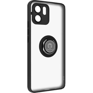 Coque pour Xiaomi Redmi A1 et A2 Bi-matière Bague Métallique Support V... pas cher