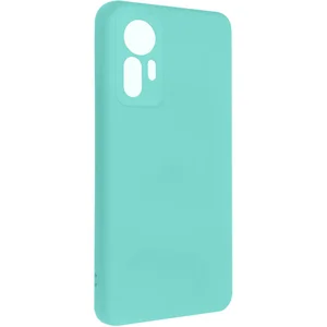 Coque pour Xiaomi 12 Lite Silicone Semi-rigide Finition Soft-touch Fine Avizar turquoise pas cher