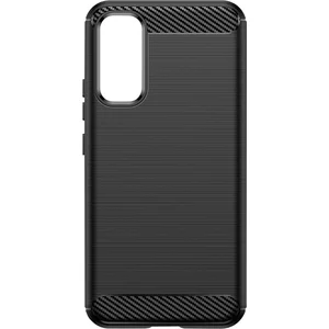 Coque pour Samsung Galaxy A54 5G Renforcée Souple Carbone Effet Brossé Avizar Noir pas cher