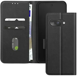 Comparateur de prix : Étui pour Google Pixel 9a Clapet Portefeuille et Support Vidéo Noir