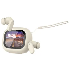 AVIZAR Écouteurs TWS Bluetooth 5.4 avec Écran LCD Braga Réduction de B... pas cher
