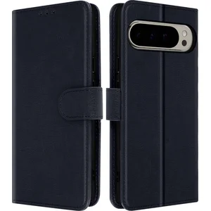 Comparateur de prix : Merkloos / Sans marque Avizar Hoesje Geschikt voor Google Pixel 9 Pro XL Klap Portemonnee en Videohouder, Nachtblauw