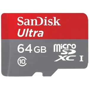 SanDisk Ultra Micro SDXC TF 64 Go Classe 10 80Mo/s,UHS-I,avec adaptate... pas cher