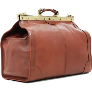 Katana Sac de voyage Doctor Bag en Cuir - Marron pas cher