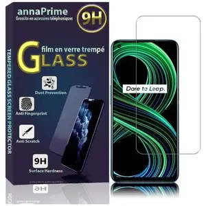VCOMP Pour Realme 8 5G 6.5": 1 Film de protection écran Verre TrempéVendu parcdiscount