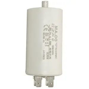 CONDENSATEUR LAVE LINGE DIVERS MARQUES 7810944 CONDENSATEUR PERMANENT 22MF 450V pas cher