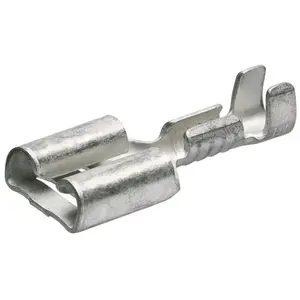 Cosse plate femelle 6,3 mm x 0,8 mm pour lave linge - 5945992 pas cher