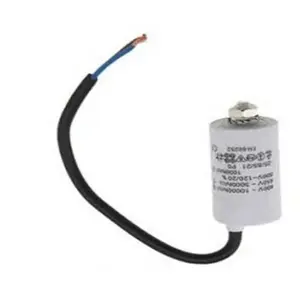 CONDENSATEUR PERMANENT 20 MF A FILS 450V pour LAVE LINGE -... pas cher