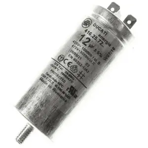CONDENSATEUR PERMANENT 12 MF 450 V pour LAVE LINGE - 416257229 pas cher