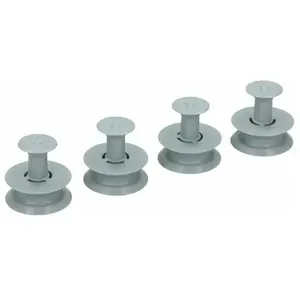 Whirlpool 4 Roulettes panier supérieur d'origine (481252888113) Lave-vaisselle b... pas cher