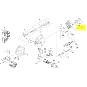 Comparateur de prix : Karcher KIT POMPE NETTOYEUR HAUTE-PRESSION 90016930 KIT DE PIECES DE RECHANGE REPERE 11