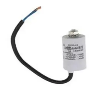 CONDENSATEUR PERMANENT 14 MF A FILS 450V pour LAVE LINGE -... pas cher