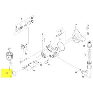 Karcher 40258940. SORTIE HAUTE PRESSION COMPLETE pas cher