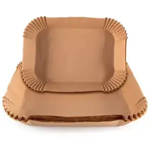 Accessoire friteuse Nufry Moules Papier Cuisson Paperback Marron pas cher