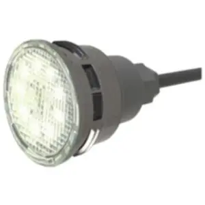 Mini projecteur LED piscine à visser sur le refoulement - Mini-Brio 2 M12  - Blanc Chaud - CCEI pas cher
