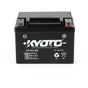 Batterie Kyoto pour Moto KTM 125 Duke 1998 à  2000 YTX4L-BS SLA / 12V 3Ah pas cher