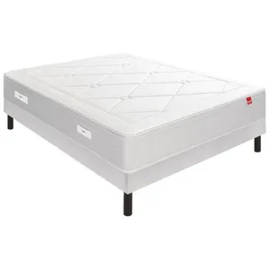 Ensemble Epeda LECHAPPEE + Sommier Escale + Pieds 70x190 Ressorts pas cher