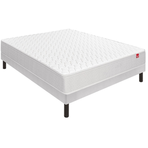 Ensemble Epeda DESTINATION + Sommier Escale confort ferme + Pieds 140x... pas cher