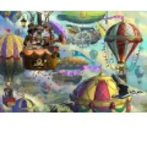 Grafika Grande Course de Ballons pour Chats F-33792 pas cher