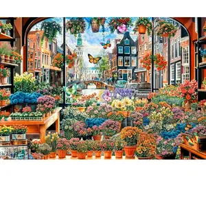 Grafika Le Secret Fleuri d'Amsterdam F-33794 pas cher