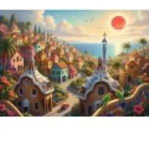Alipson Puzzle Le Songe de Barcelone Puzzle-F-50286 pas cher