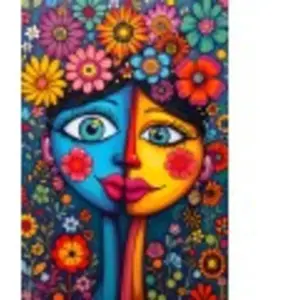 Alipson Puzzle Duo en Fleurs Puzzle-F-50232 pas cher