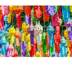 Alipson Puzzle Lanternes Colorées Puzzle-F-50224 pas cher