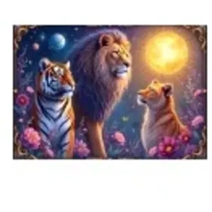 Alipson Puzzle Cosmos Félin Puzzle-F-50240 pas cher
