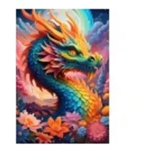 Alipson Puzzle Dragon Coloré Puzzle-F-50217 pas cher