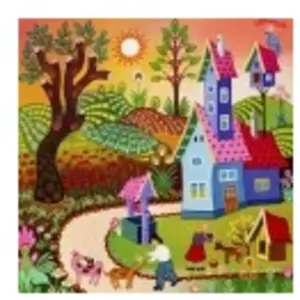 Alipson Puzzle Poppie Garden Puzzle-F-50258 pas cher